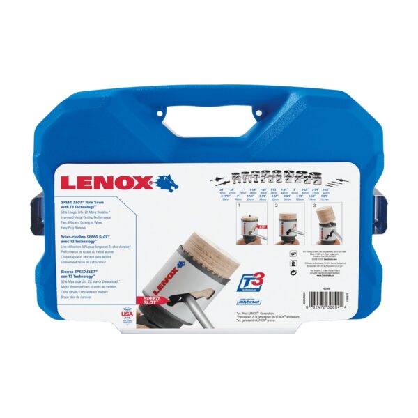 LENOX BIG DADDY™ SPEED SLOT® Contractor's Hole Saw Kit 26 Piece 3