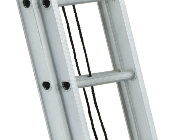 FEATHERLITE 24&#039; Aluminum Extension Ladder 300 LB Grade 1A D-Rung I-Beam 3