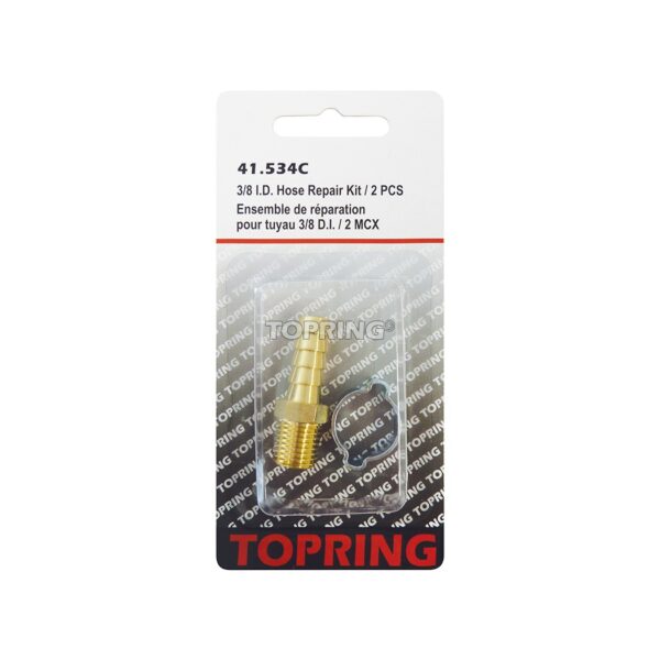 TOPRING Repair Kit 3/8&quot; ID x 1/4&quot; MPT Hose End 2
