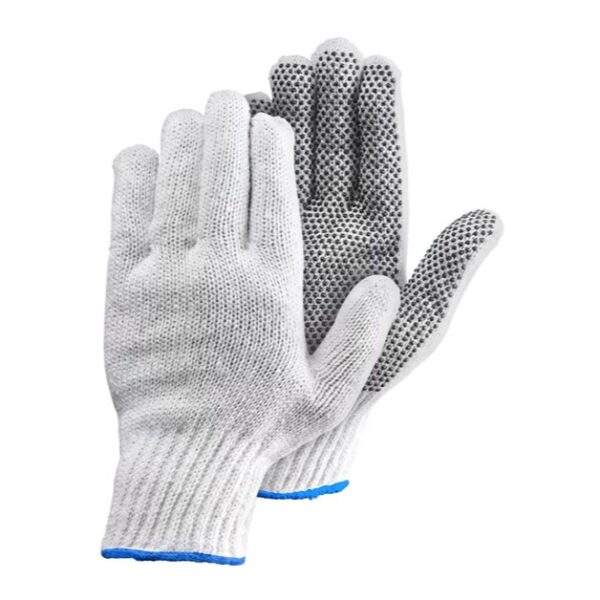 WATSON String Knit Dotted Gloves XL - 12 Pack 2