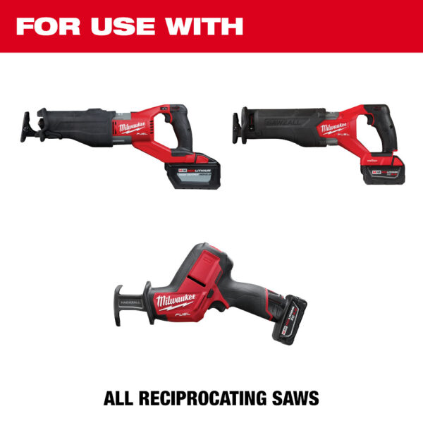 MILWAUKEE® 9&quot; The Torch™ SAWZALL® Blade 18TPI 100/Pack 3