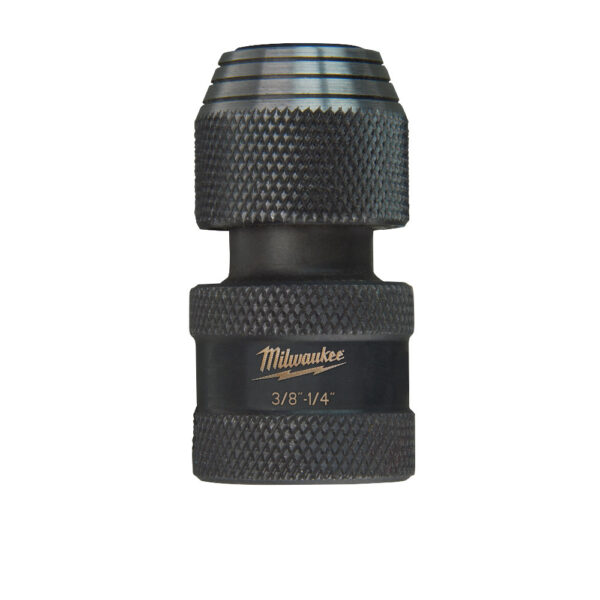 MILWAUKEE® SHOCKWAVE™ Impact Socket Adapter 3/8&quot; Square to 1/4&quot; Hex 1