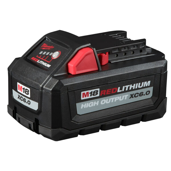 MILWAUKEE® M18 REDLITHIUM™ HIGH OUTPUT™ XC 6.0 Battery 1