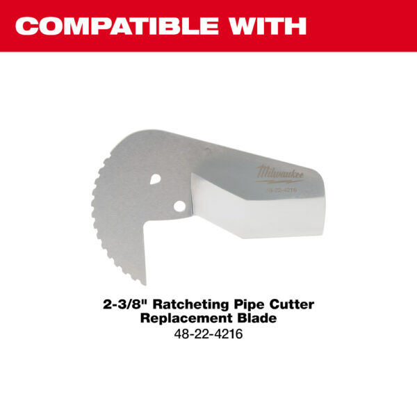 MILWAUKEE® 2-3/8" Ratcheting Pipe Cutter 6