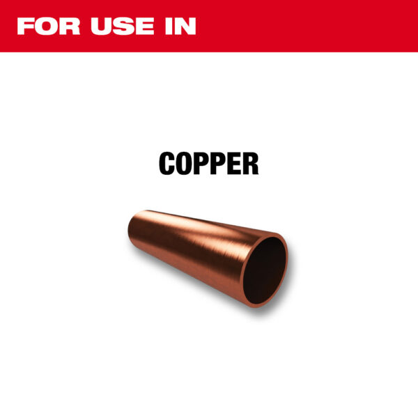 MILWAUKEE® 2-1/2" Quick Adjust Copper Tubing Cutter 6
