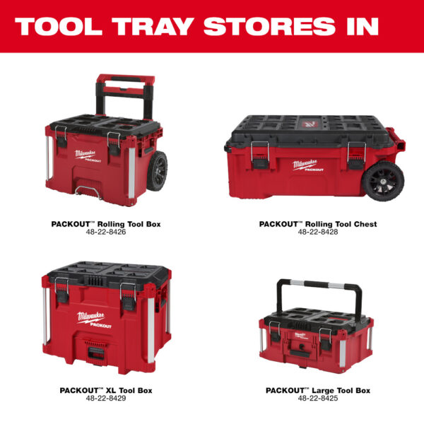 MILWAUKEE PACKOUT™ Tool Tray 4