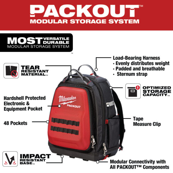 MILWAUKEE® PACKOUT™ Backpack 8