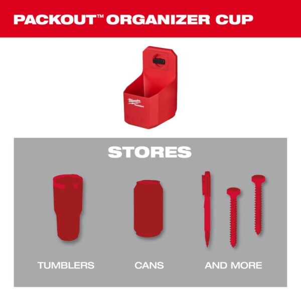 MILWAUKEE PACKOUT™ Organizer Cup 4