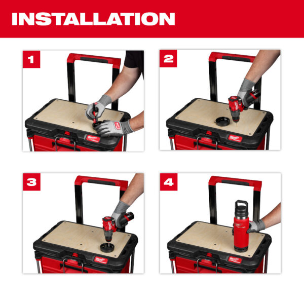 MILWAUKEE PACKOUT™ Twist to Lock Mount - Image 4