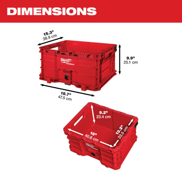 MILWAUKEE® PACKOUT™ Crate 4