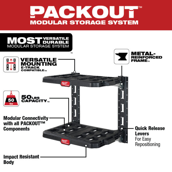 MILWAUKEE® PACKOUT™ Racking Kit 8