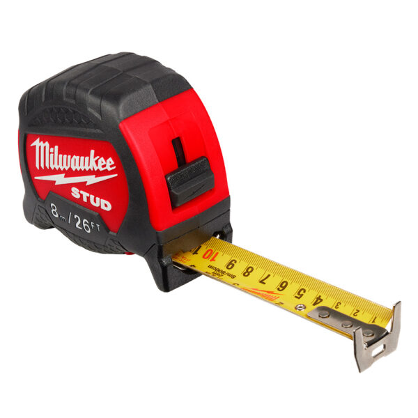 MILWAUKEE STUD™ 8M/26&#039; Tape Measure Metric/Feet 3