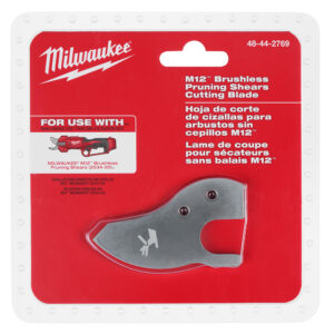 MILWAUKEE Pruning Shear Replacement Blade in a plastic package