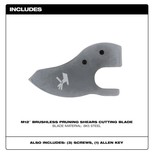 MILWAUKEE Pruning Shear Replacement Blade - Image 3