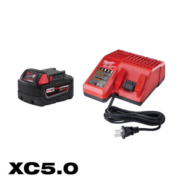 MILWAUKEE M18™ REDLITHIUM™ XC5.0 Starter Kit 1