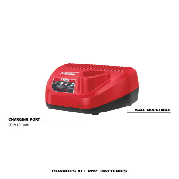 MILWAUKEE M12™ Lithium-ion Battery Charger 2