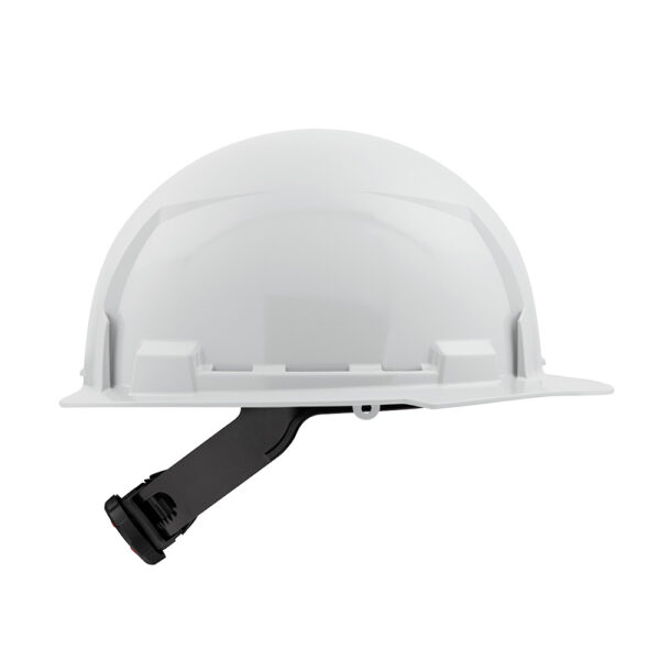 MILWAUKEE BOLT™ White Front Brim Vented Hard Hat w/4pt Ratcheting Suspension 4
