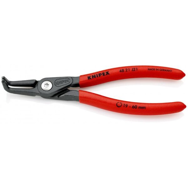 KNIPEX Snap Ring Pliers Internal 90 Degree 6-1/2&quot; 1