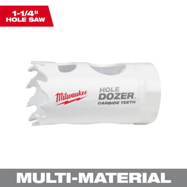 MILWAUKEE® 1-1/4" HOLE DOZER™ w/Carbide Teeth 1
