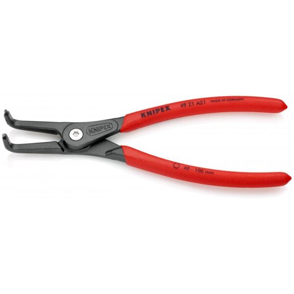 KNIPEX Snap Ring Pliers External 90 Degree 8-1/4&quot; 1