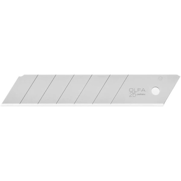 OLFA (HB-5B) 25mm Silver Snap Blades 5 Pack 2
