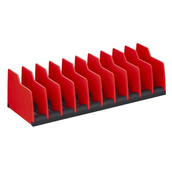 ERNST No-Slip 10 Tool Plier Organizer - Red/Black 1
