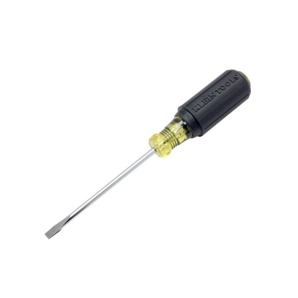 KLEIN 3/16&quot; Slotted Screwdriver 4&quot; Round Shank 2