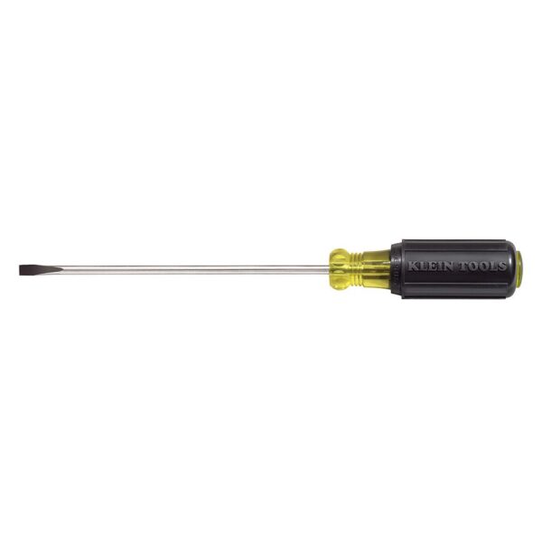 KLEIN 3/16&quot; Slotted Screwdriver 6&quot; Round Shank 1