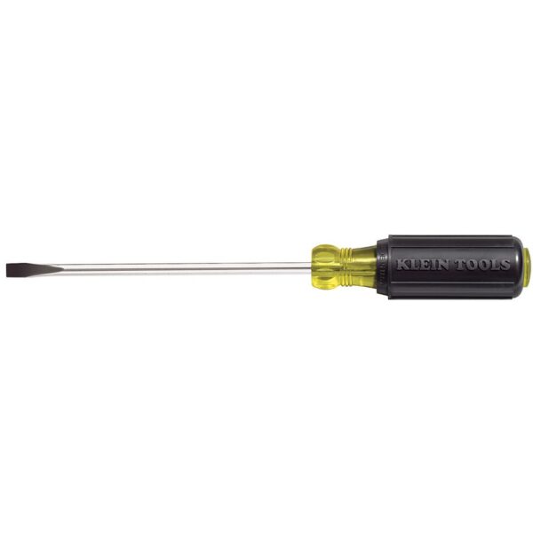 KLEIN 1/4&quot; Slotted Screwdriver 4&quot; Round Shank 2