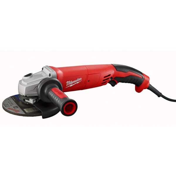 MILWAUKEE® 13 Amp 5&quot; Small Angle Grinder Trigger Grip, Lock-On 1