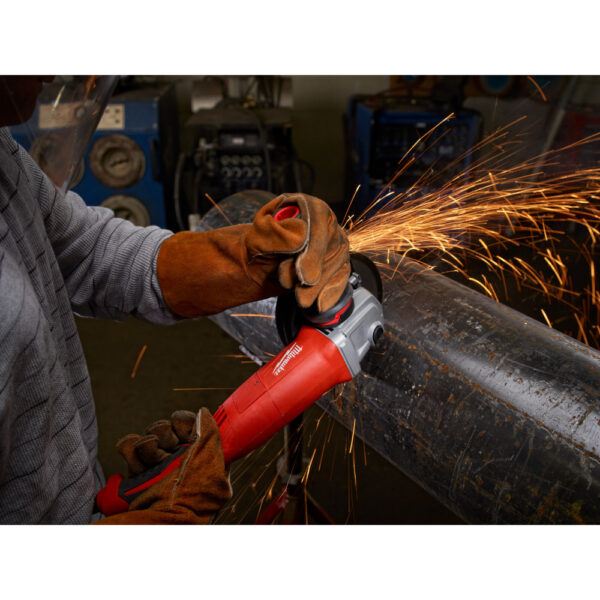 MILWAUKEE® 13 Amp 5&quot; Small Angle Grinder Trigger Grip, Lock-On 2