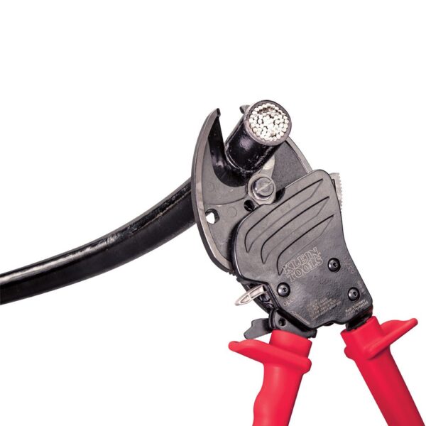 KLEIN Open Jaw Ratcheting Cable Cutter 5