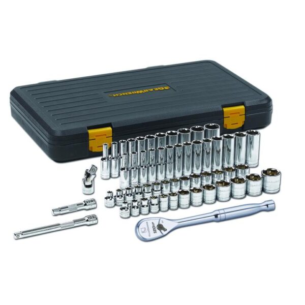 GEARWRENCH 56 Pc. 3/8&quot; Drive 6 Point 120XP™ Standard &amp; Deep SAE/Metric Tool Set 1