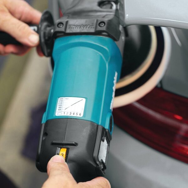 MAKITA Polisher Electric 7&quot; Variable Speed 10 Amp 2