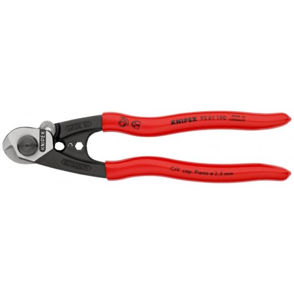 KNIPEX Wire Rope Cutter 7-1/2" 1