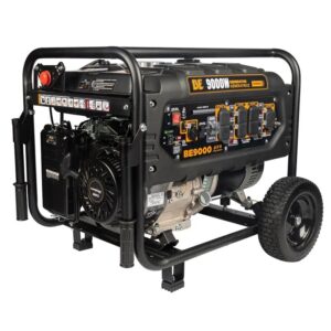 BE 9,000 Watt Generator is a powerful generator that exudes reliability and efficiency.