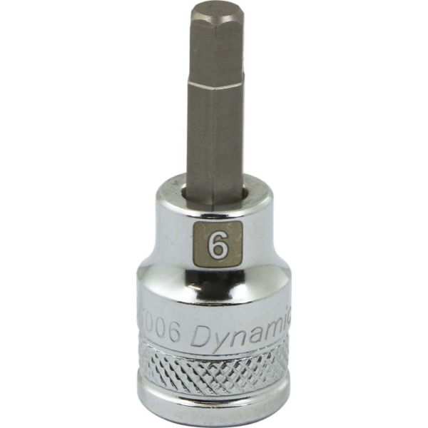 DYNAMIC Socket Hex 3/8" Drive 6 mm 1
