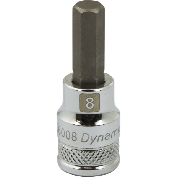 DYNAMIC Socket Hex 3/8" Drive 8 mm 1