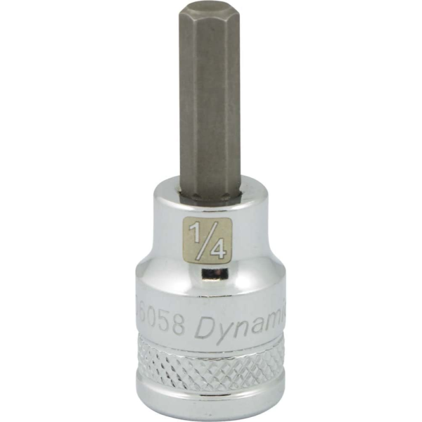 DYNAMIC Socket Hex 3/8" Drive 1/4" 1