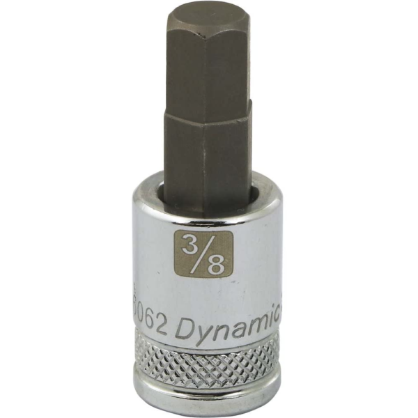 DYNAMIC Socket Hex 3/8" Drive 3/8" 1