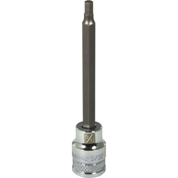 DYNAMIC Socket Hex Long 3/8" Drive 5/32" 1