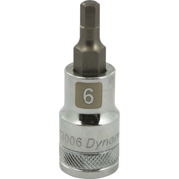 DYNAMIC Socket Hex 1/2" Drive 6 mm 1