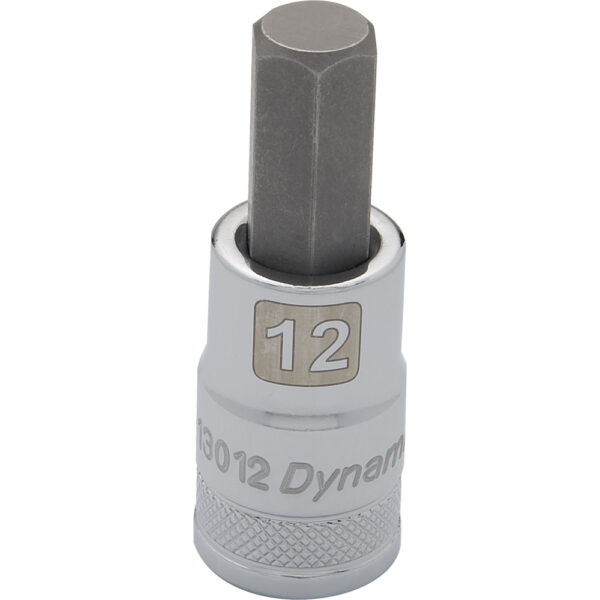 DYNAMIC Socket Hex 1/2&quot; Drive 12 mm 1