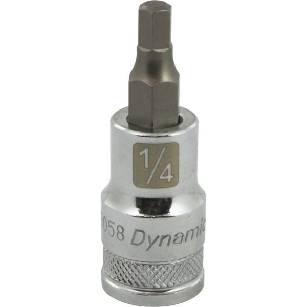 DYNAMIC Socket Hex 1/2" Drive 1/4" 1