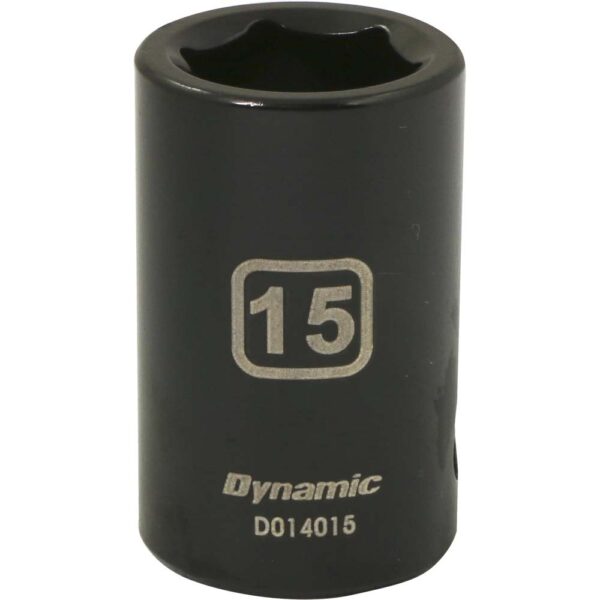 DYNAMIC Socket Impact 1/2" Drive 15 mm 1