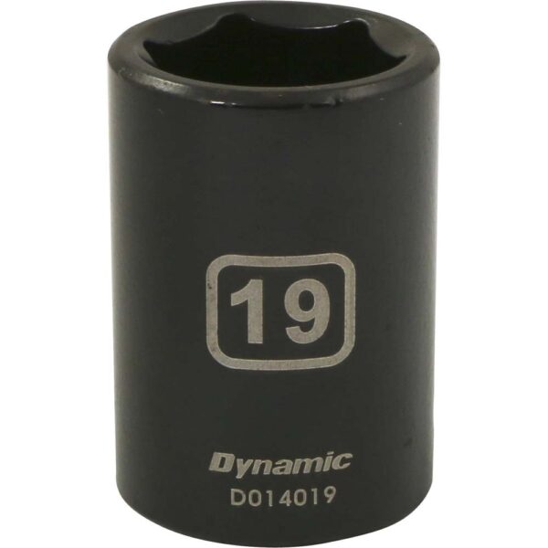 DYNAMIC Socket Impact 1/2" Drive 19 mm 1