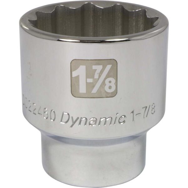 Dynamic 12 point 1-7/8” chrome socket 3/4” drive