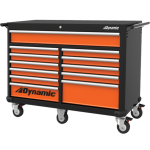 Dynamic 53" Roller Cabinet with 12 Drawers