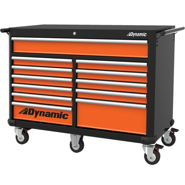 Dynamic 53" Roller Cabinet with 12 Drawers