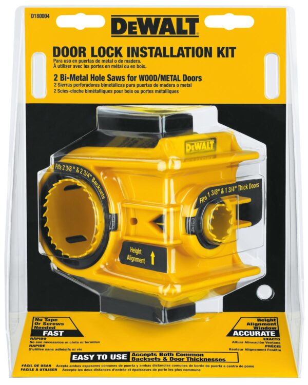 DEWALT® Door Lock Installation Kit 2